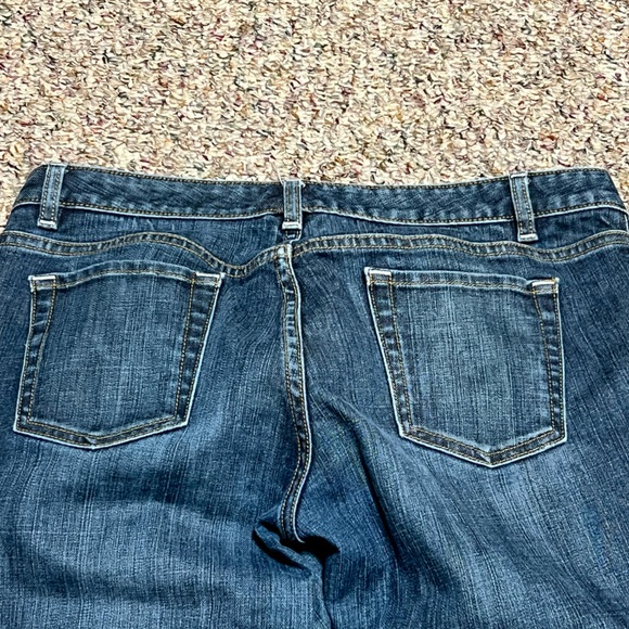 Banana Republic dark Denim Jeans size 10P - Picture 4 of 5